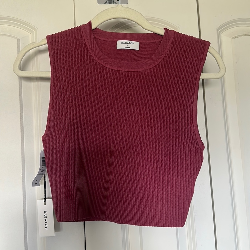 Babaton Sculpt Knit Crop